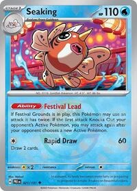 Seaking (Master Ball Pattern) - 021/131 - Prismatic Evolutions